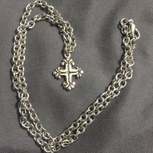 Handmade cross necklace